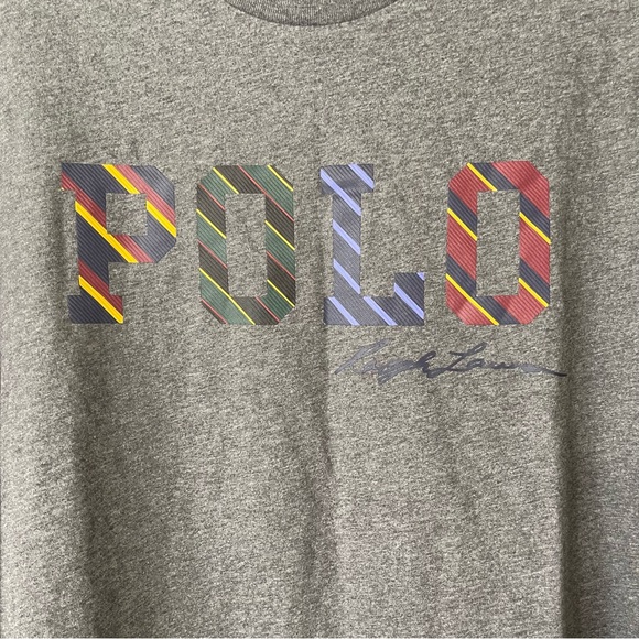 NWOT Polo Ralph Lauren men’s long sleeve T-Shirt California signature - Picture 2 of 6